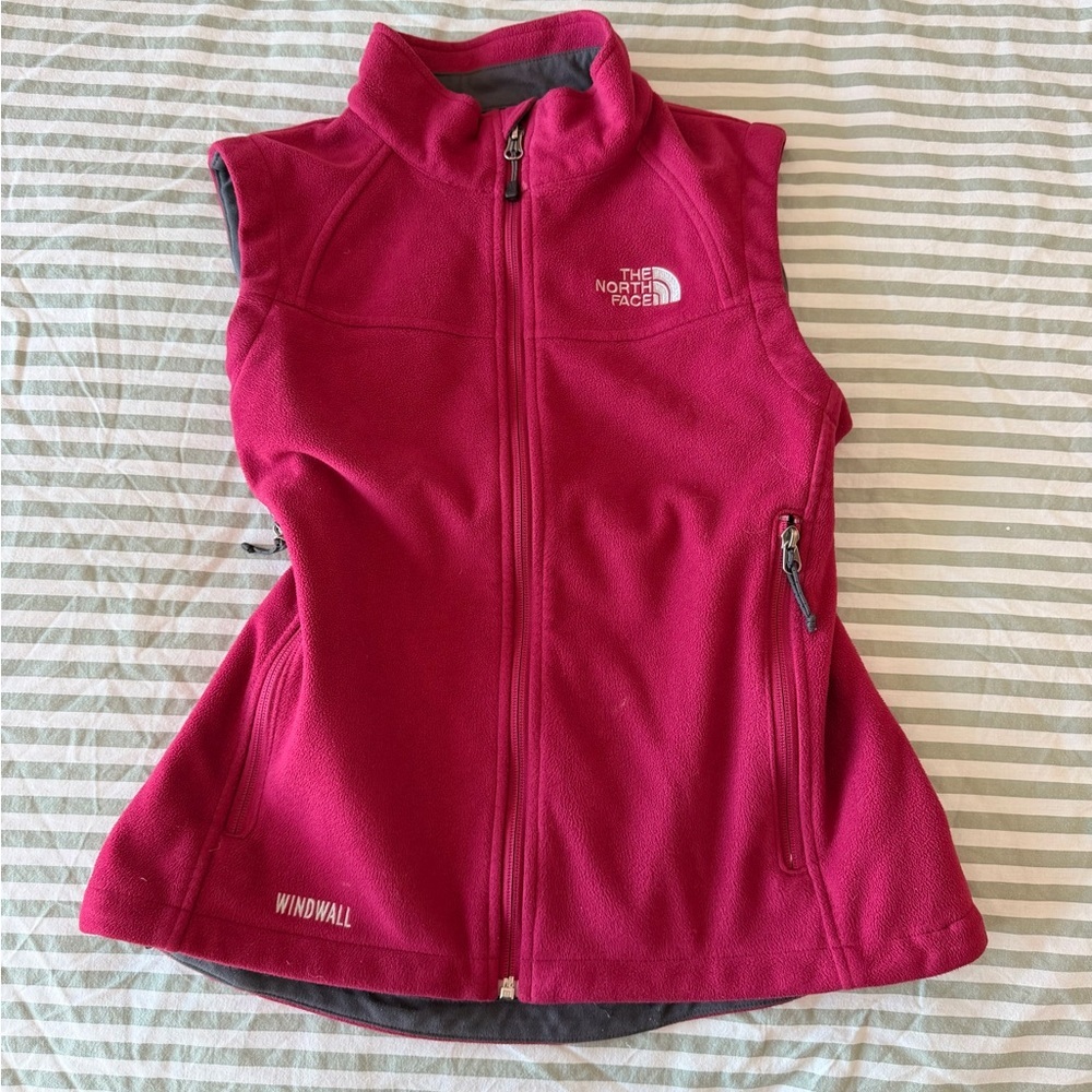 The North Face Magenta WindWall Vest